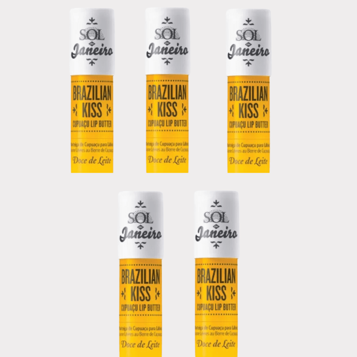 [COMBO PROMOCIONAL LANÇAMENTO] Manteiga Labial de Cupuaçu - Brazilian Kiss