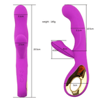 Vibrador Rabbit Magic 10 velocidades - Recarregavel USB