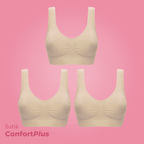Sutiã ConfortPlus c/ bojo removível [COMPRE 1 LEVE 3 + FRETE GRÁTIS!]