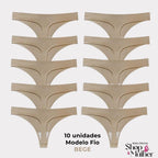 [COMPRE 5 LEVE 10 PROMOÇÃO LIMITADA!] Calcinhas Invisíveis Tecnologia InvisiConfort®