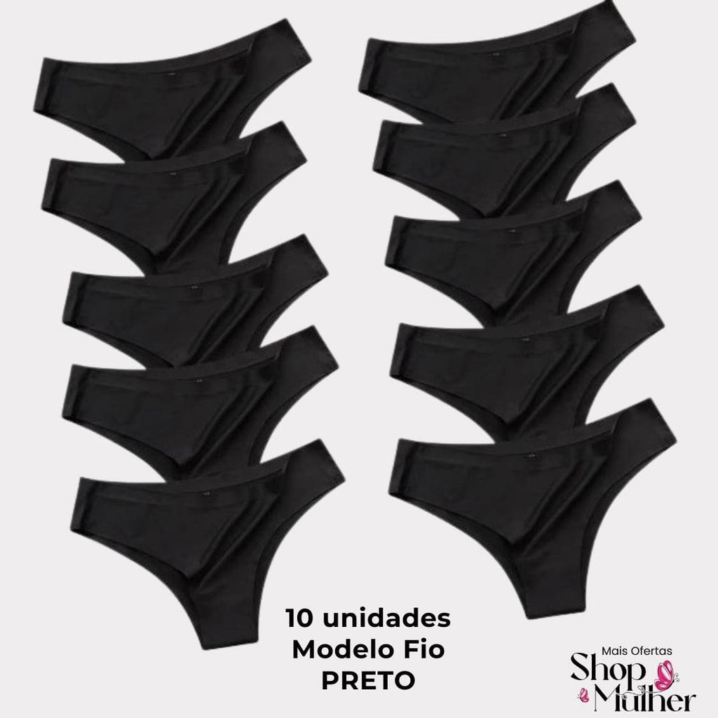 [COMPRE 5 LEVE 10 PROMOÇÃO LIMITADA!] Calcinhas Invisíveis Tecnologia InvisiConfort®