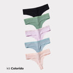 [PROMO EXCLUSIVA DE TORRA COMPRE 4 LEVE 5] Calcinha CottonConfort® - FRETE GRÁTIS