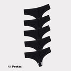 [PROMO EXCLUSIVA DE TORRA COMPRE 4 LEVE 5] Calcinha CottonConfort® - FRETE GRÁTIS