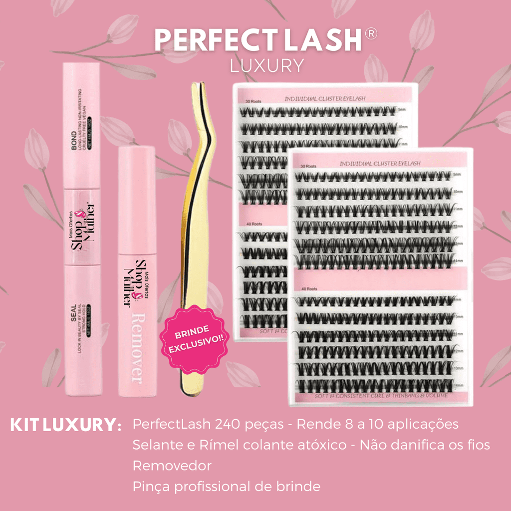 PerfectLash - Extensão de cílios em casa [BRINDE EXCLUSIVO + FRETE GRÁTIS]