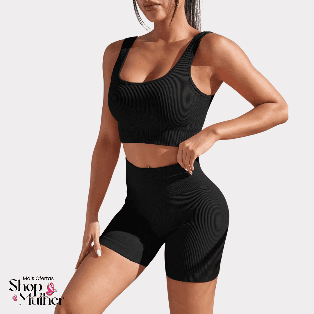 [PROMOÇÃO DE LANÇAMENTO] Conjunto InvisiFit Tecnologia Zero Transparência