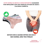 [OFERTA POR TEMPO LIMITADO COMPRE 5 LEVE 10] Calcinha CottonConfort® - FRETE GRÁTIS